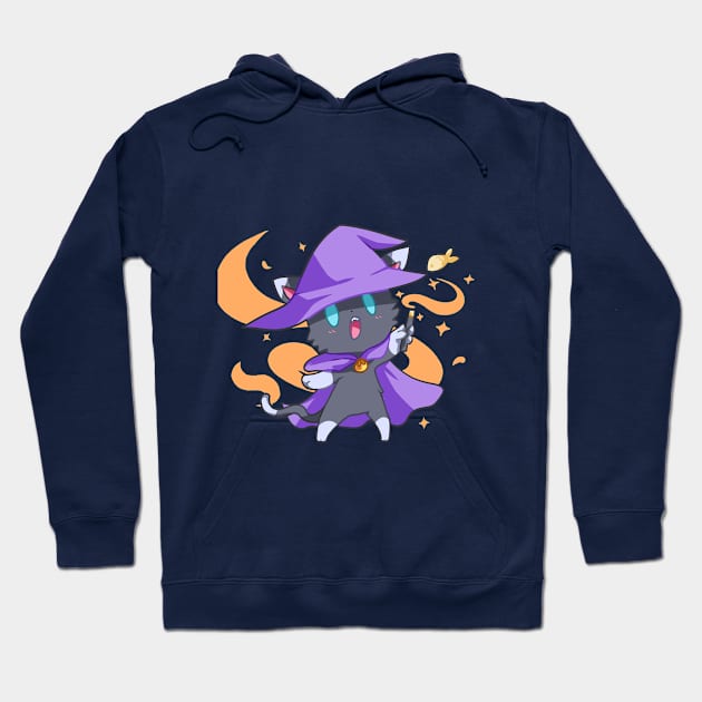 Magikitty Hoodie by Binoftrash